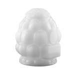 Hũ sen đá lưu ly trắng