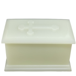 Hũ đựng tro cốt Đạo Công Giáo Ngọc Lưu Ly Trắng