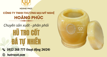 Gợi ý chọn hũ tro cốt đá tự nhiên hợp phong thủy và mệnh cho người đã khuất