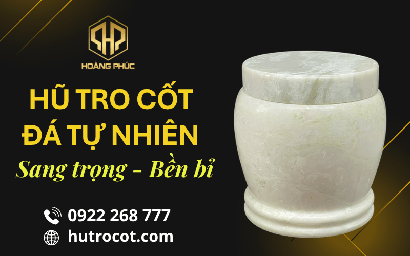 hũ tro cốt đá tự nhiên